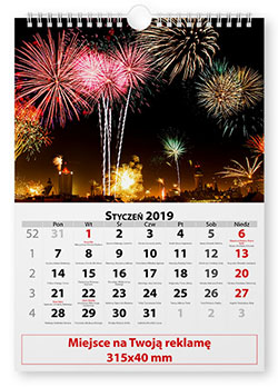 Kalendarium 1 - 13 planszowe na spirali - Cztery pory roku